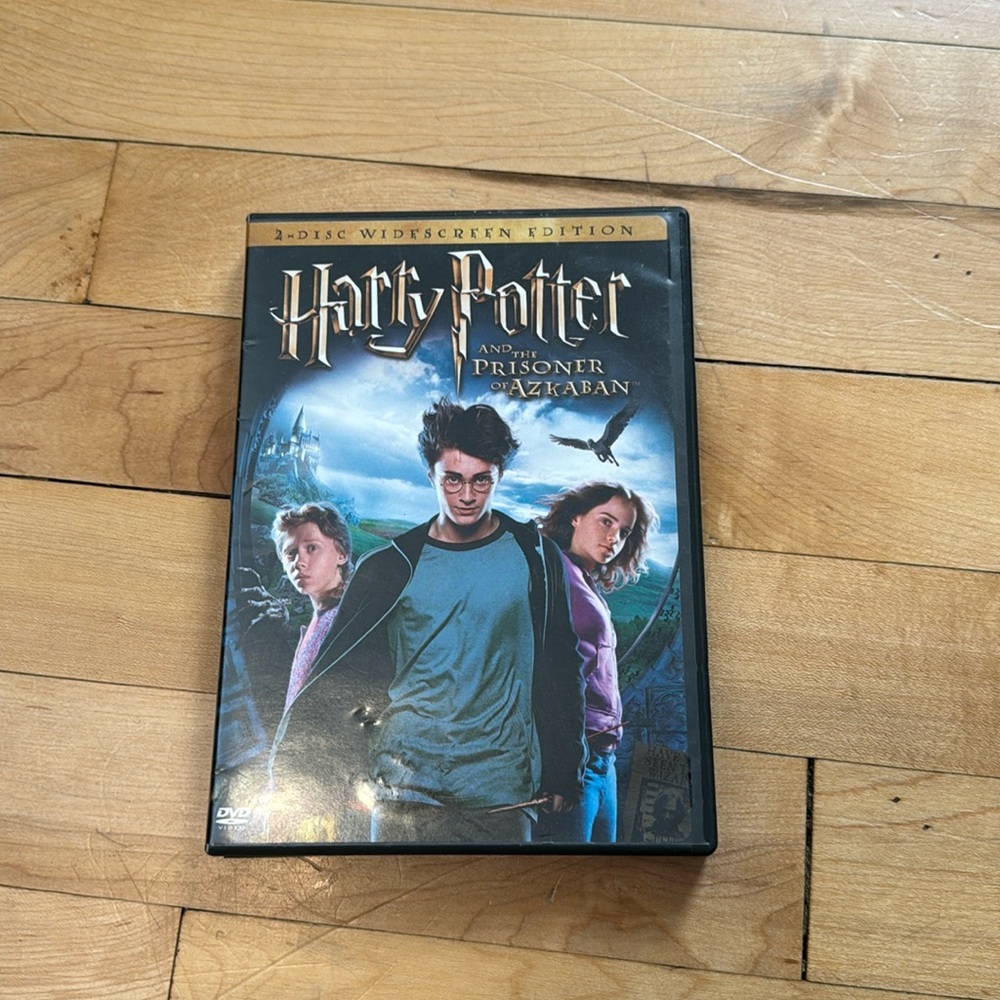 Harry Potter and the prisoner of Azkaban dvd